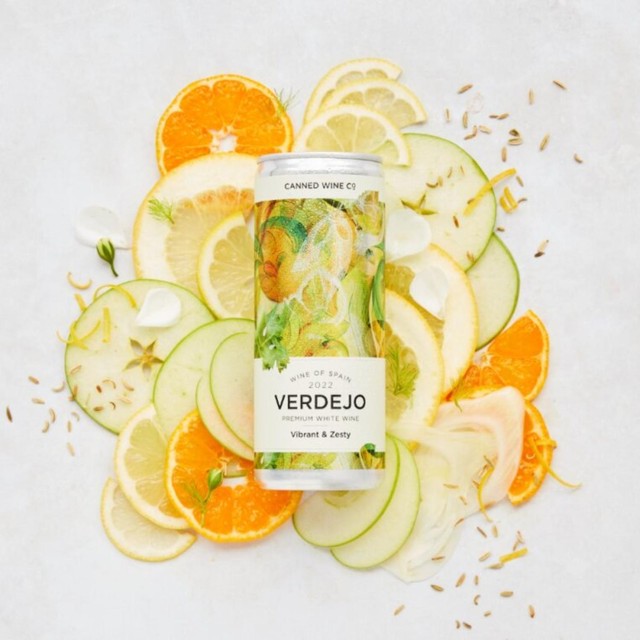 Canned Wine Co. Verdejo white wine 250ml - British product