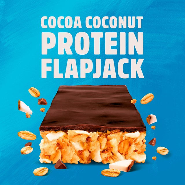 Trek Cocoa Coconut Protein Flapjacks 3 x 50g multipack (British brand)
