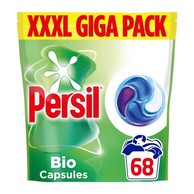 Persil Bio 4 in 1 laundry capsules 68 washes, imported from the UK