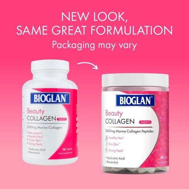 Bioglan beauty collagen tablets 90 tablets - British product