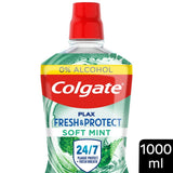 Colgate Plax Soft Mint Alcohol Free Mouthwash 1L - British product