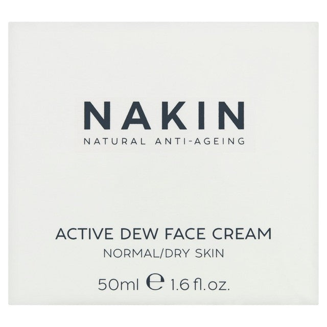 Nakin Active Dew face cream 50ml, imported from the UK