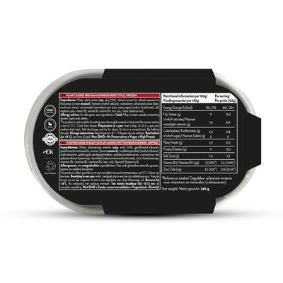 M&S Redefine Meat Premium Plantebasert Burger - Frosne Plantebaserte Burgere 2 x 120g- Kjøp online hos McGrocer