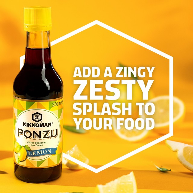 Kikkoman Ponzu lemon soy sauce 250ml, imported from the UK