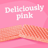 McVitie's Tasties Pink Wafer Biscuits 100g, imported from the UK