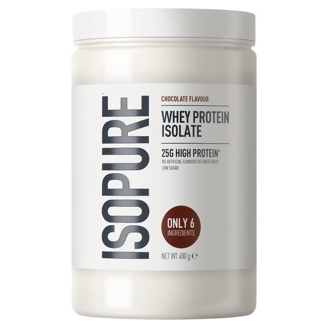 Isopure Chocolate Whey Protein Isolate Powder 480g, UK version