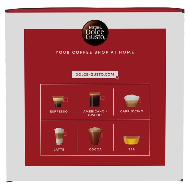 Nescafe Dolce Gusto Roma 16 coffee pods, imported from the UK
