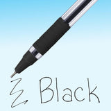 Paper Mate gel pens black 4-pack, imported from the UK