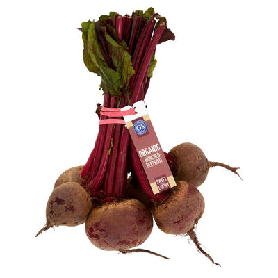G's Organic Bunched Beetroot Fresh Vegetable 450g