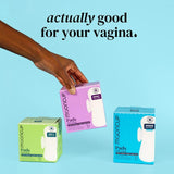 Mooncup Maxi Night+ pads 10 pack, imported from the UK