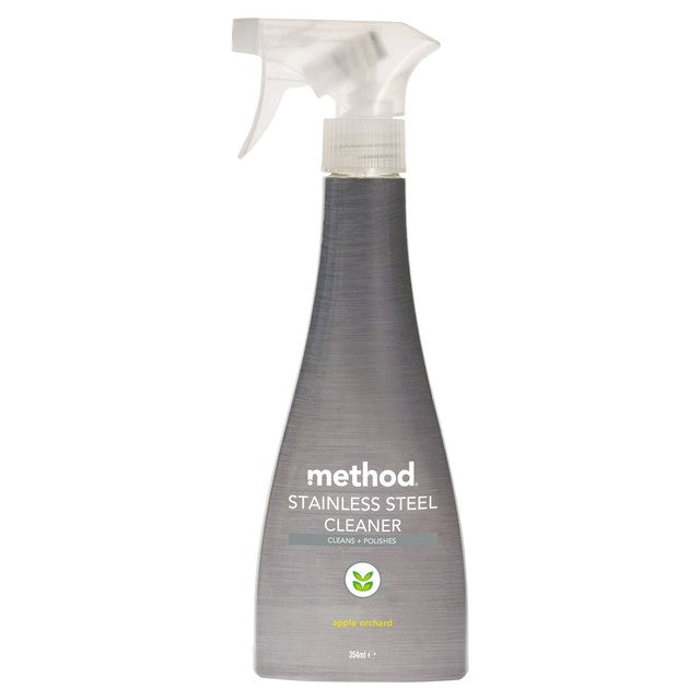 Method Stainless Steel Polish 354ml, imported from the UK