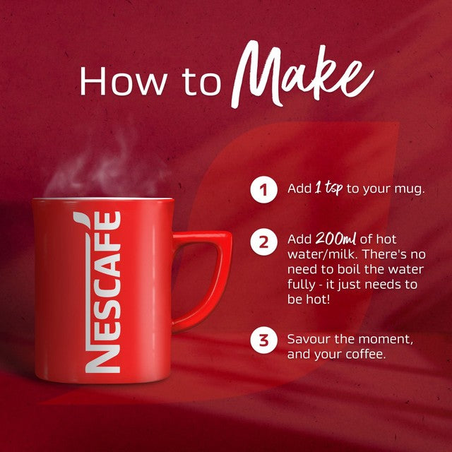 Nescafe Original Refill soluble coffee paper pack, imported from the UK