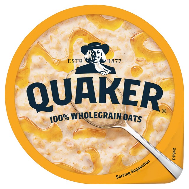 Quaker Golden Syrup Porridge Pot 57g (British brand)