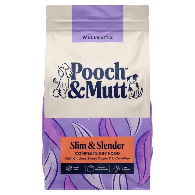 Pooch & Mutt Slim & Slender dog food 10kg, imported from the UK