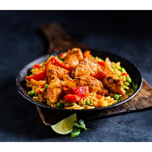 M&S Piri Piri Chicken ready meal 350g, imported from the UK