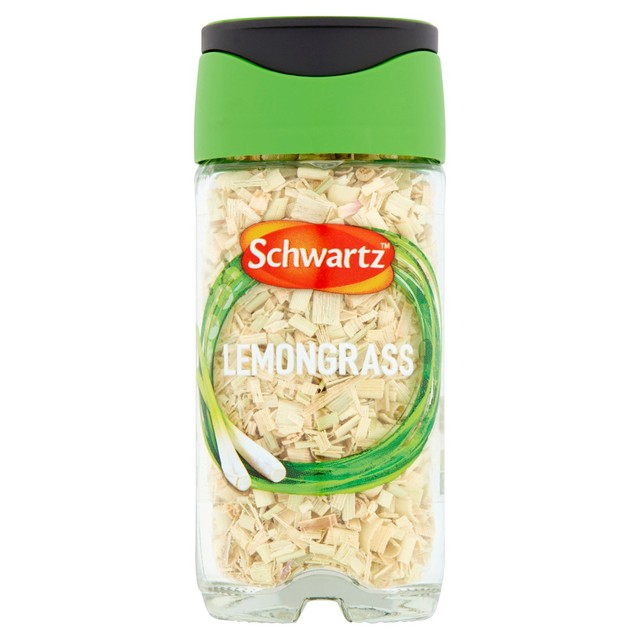 Schwartz lemongrass herb in glass jar (British brand)