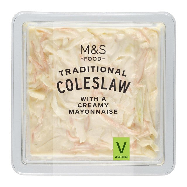 M&S Traditional Coleslaw 180g (British brand)