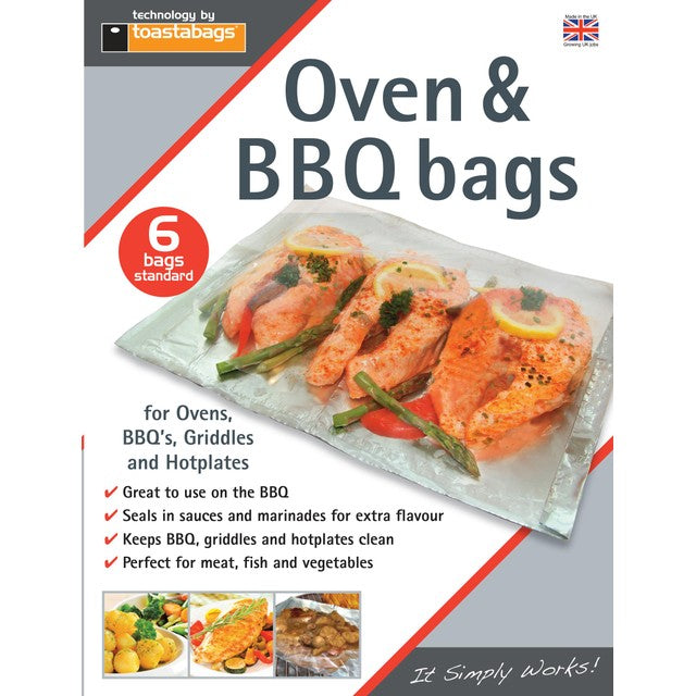 Toastabags Oven & BBQ Bags 6 Pack (British brand)