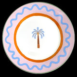 Eleanor Bowmer Electric Coast palm dinner plate 27.8cm (British brand)