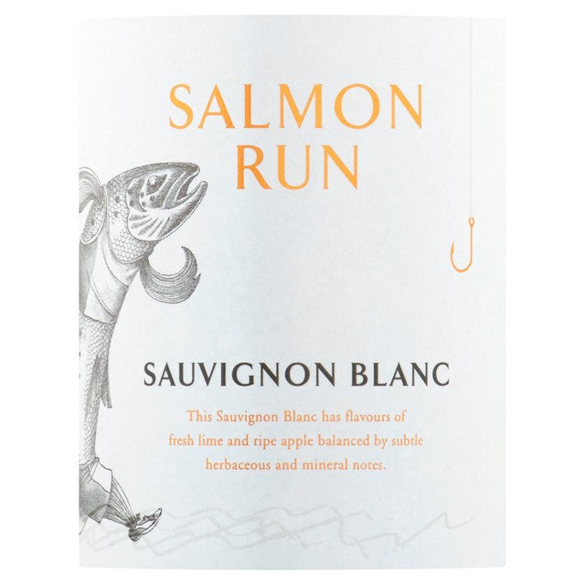 Salmon Run Sauvignon Blanc white wine 75cl (British brand)
