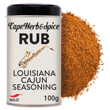 Cape Herb & Spice Louisiana Cajun Seasoning Rub 100g - British product
