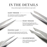 Tweezerman Mini Slant Tweezer pink, UK version