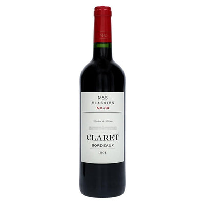M&S M&S Classics Claret Bordeaux Red Wine 75cl- Buy online at McGrocer