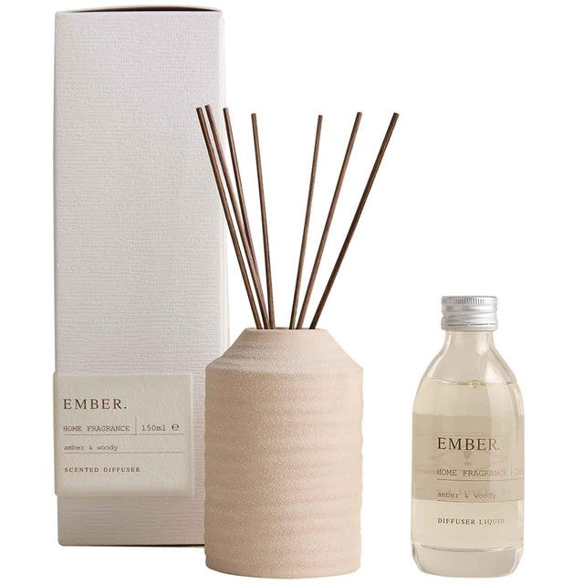 M&S Ember ceramic diffuser 150ml Neutral - British product