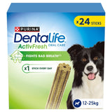 Dentalife ActivFresh chicken dog chews 24 pack - British product