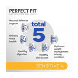 Perfect Fit Sensitive Turkey Dry Cat Food 750g, imported from the UK