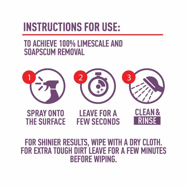 Cif Limescale Cleaner Spray 435ml - British product