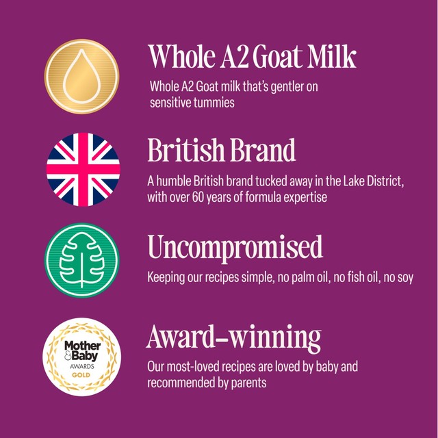 Kendamil Goat Follow On Milk 800g, imported from the UK