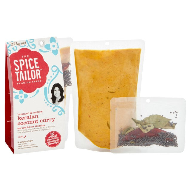 The Spice Tailor Keralan coconut curry sauce kit 225g (British brand)