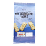 M&S all butter mini Scottish shortbread fingers 125g, imported from the UK