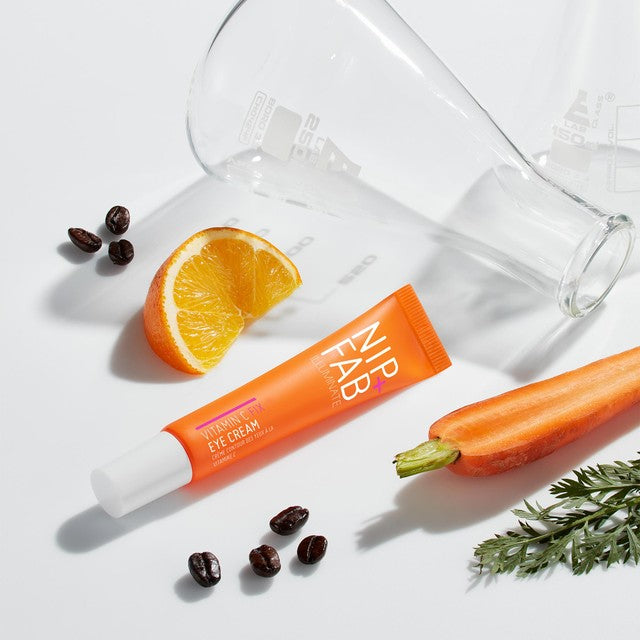 Nip+Fab Vitamin C Fix Eye Cream 10% 15ml, imported from the UK
