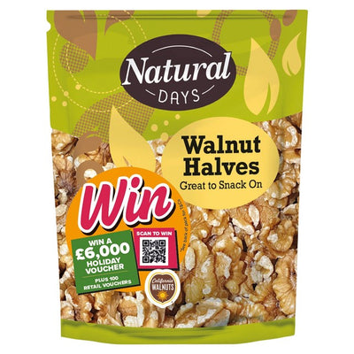 Natural Days Walnut Halves 200g