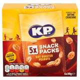 KP Dry Roasted Peanuts Multipack 5 x 30g, UK version