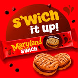 Maryland S'wich Choc Creme cookies, imported from the UK