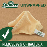 Spontex unwrapped microfibre cloth 30 x 30 cm (British brand)
