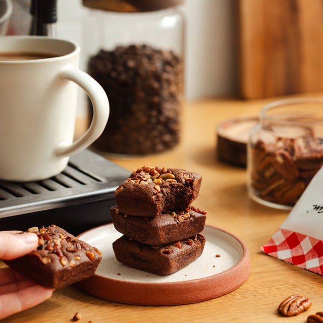 Bonne Maman chocolate & pecan brownies 175g - British product