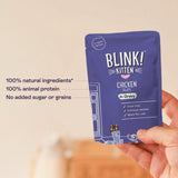 Blink kitten chicken fillets in gravy wet food pouches 680g - British product