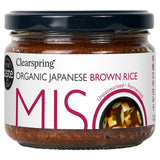 Clearspring brown rice miso paste 300g - British product