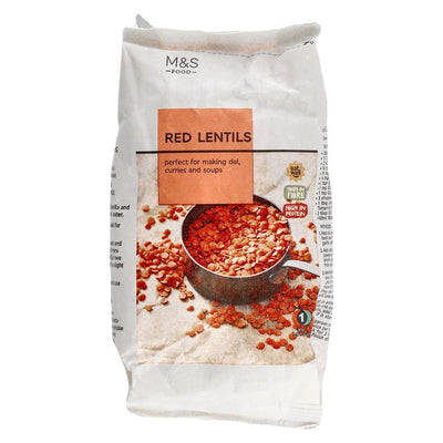 M&S Red Lentils Dry Split Lentils 500g