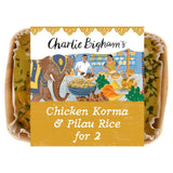 Charlie Bigham's Chicken Korma & Pilau Rice for 2 ready meal 810g - British product