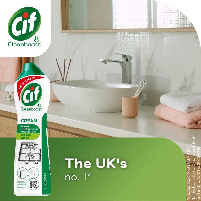 Nettoyant crème Cif Original 500 ml - Produit britannique