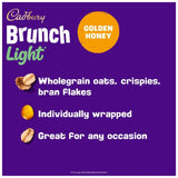 Cadbury Brunch Light honey and oat cereal bars, imported from the UK