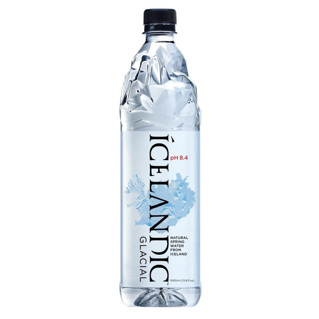 Icelandic Alkaline Mineral Water 1L, UK version