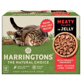 Harringtons wet cat food meat in jelly multipack 12 x 85g, UK version