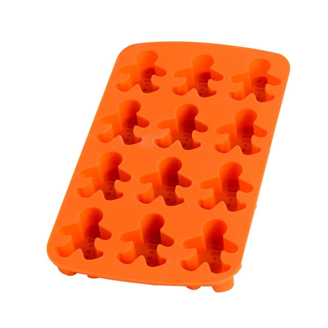Eddingtons gingerbread 12 man silicone mould tray 22 x 12cm - British product