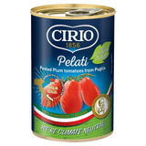 Cirio peeled plum tomatoes 400g - British product